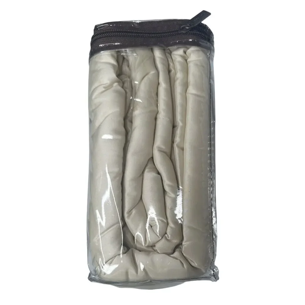 Allen + Roth Columbia Ivory Double Lined Taffets Pole Top Curtain Panel 54 x 84
